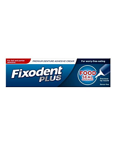Fixodent Plus Food Seal Premium Denture Adhesive