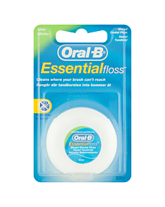Oral-B Essential Floss Waxed Mint 50m