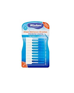 Wisdom Clean Between Interdental Brushes: Fine - Blue