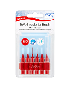 Tepe Interdent Brush Red 0.5mm