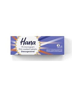 Hana 75mcg - 28 Film Coated Tablets