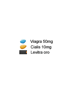 ED Trial Pack (Viagra 50mg x4 & Levitra 10mg x4 & Cialis 10mg )
