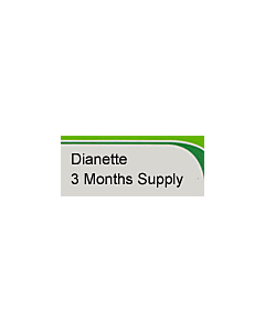 Dianette tabs (3 Month Supply)