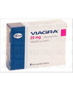 Viagra (sildenafil) 25mg Tablets x 8