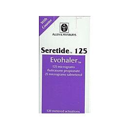 Seretide Evohaler (Salmeterol/Fluticasone MDI) 125mg